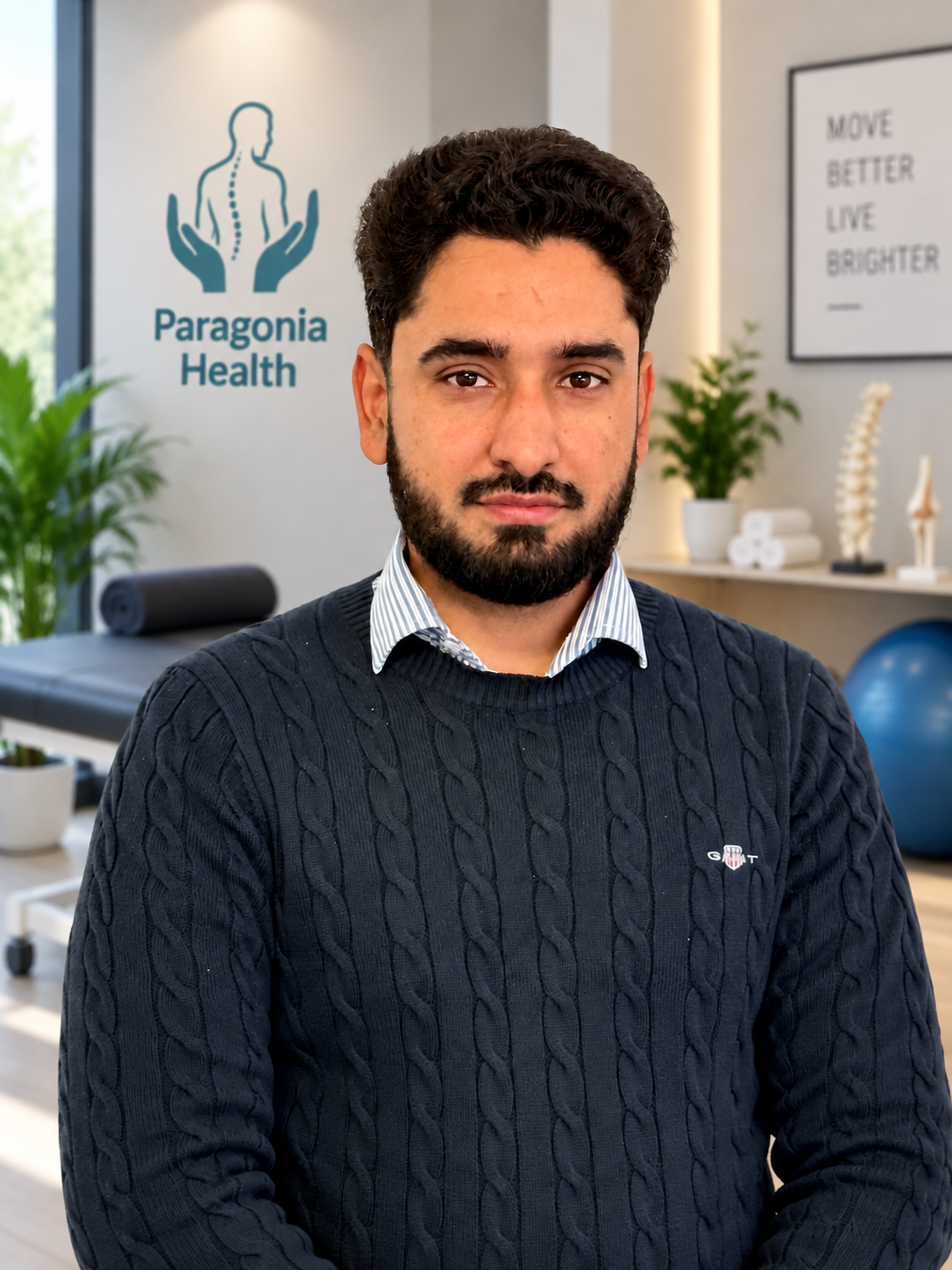 A.Ahad, Paragonia physiotherapist