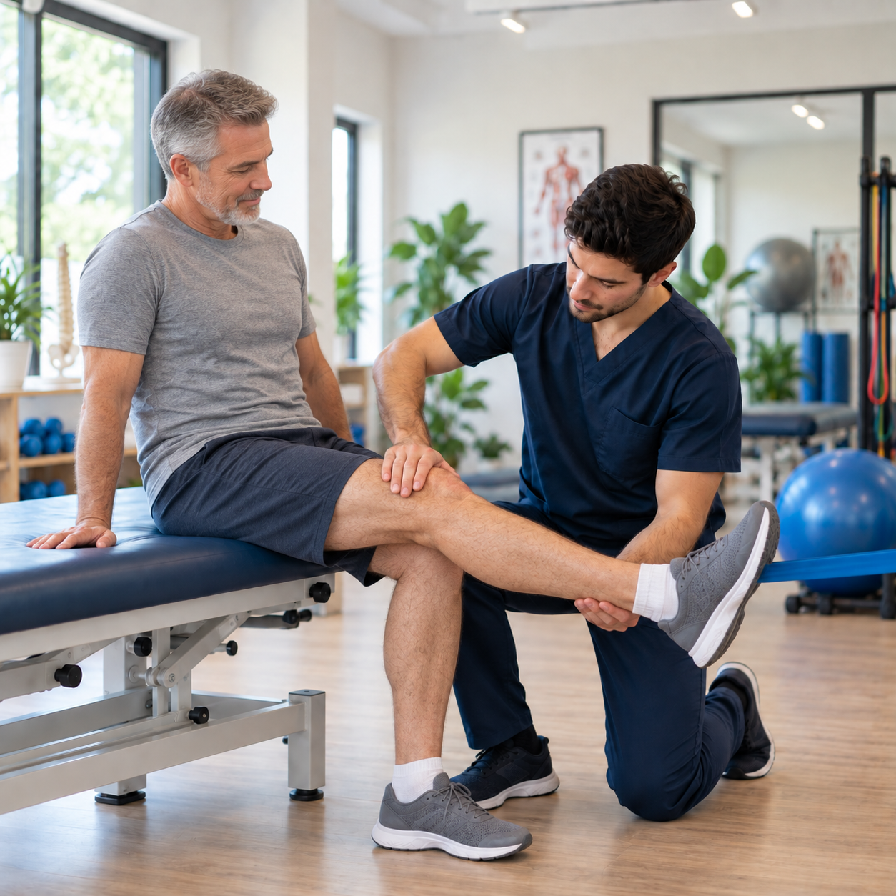 Knee and leg treatment
