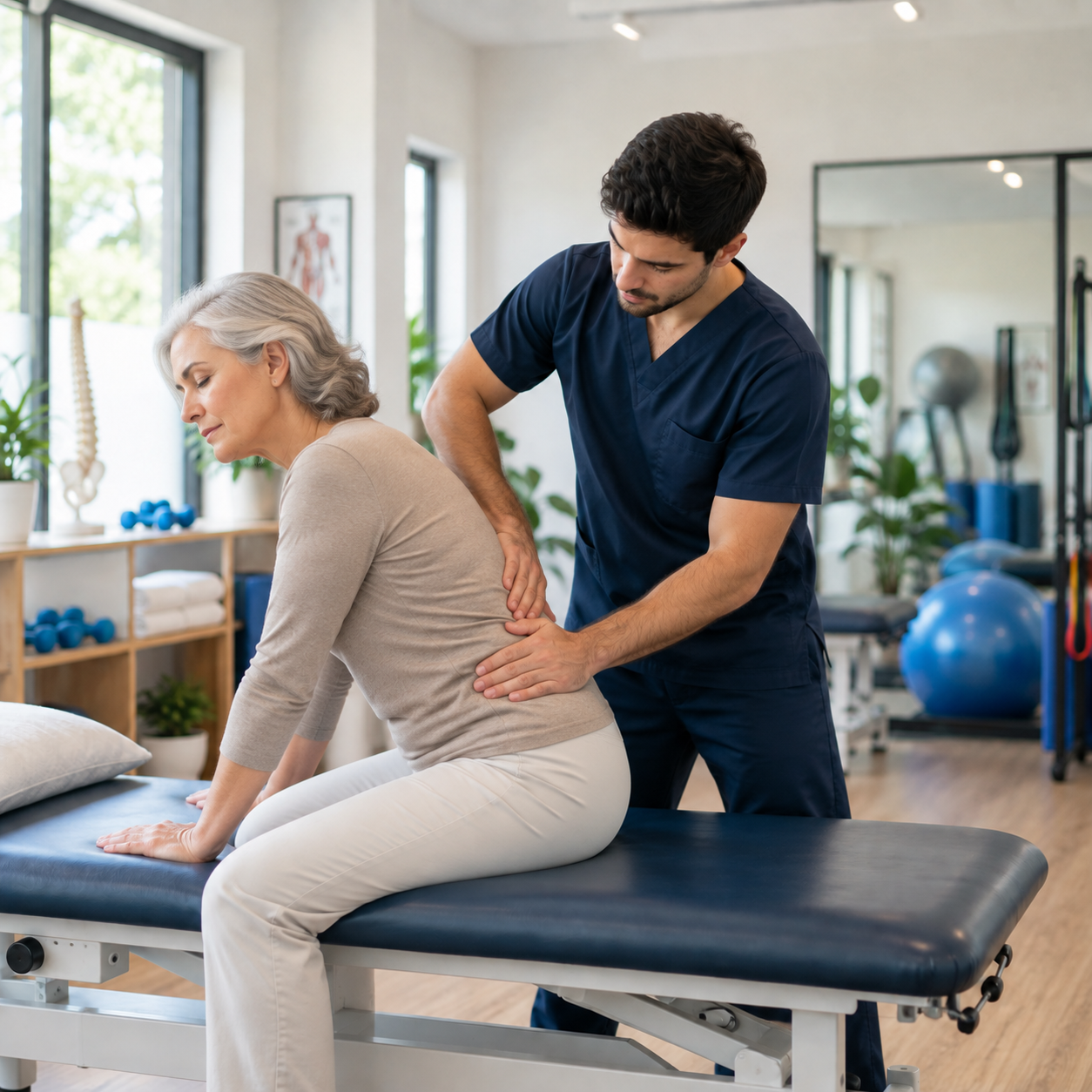 Lower back treatment